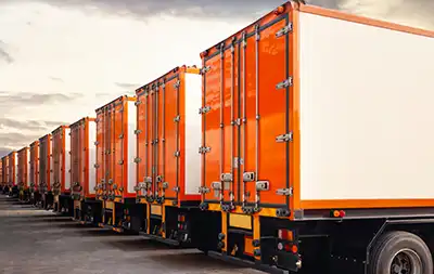 Evans Delivery Dallas Intermodal Container Storage Yard