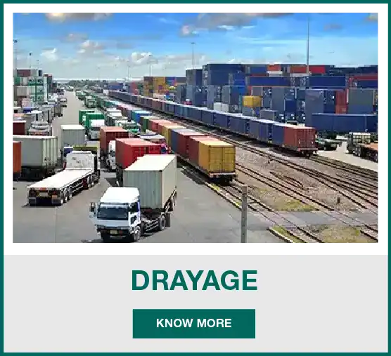 Drayage shipping solutions with Evans Delivery Dallas link