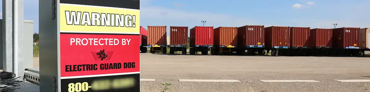 Evans Delivery Dallas Secure Container Storage Yard