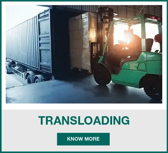 Transloading and Warehousing solutions with Evans Delivery Dallas link